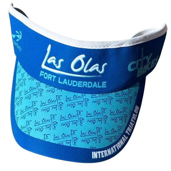 Blue Las Olas Visor - Picture 4 of 5